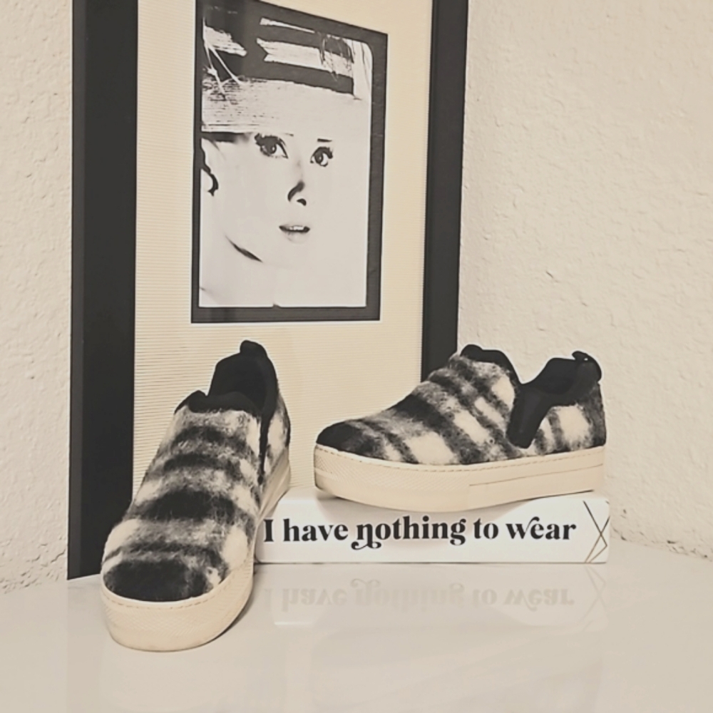 ASH slip on platform sneaker